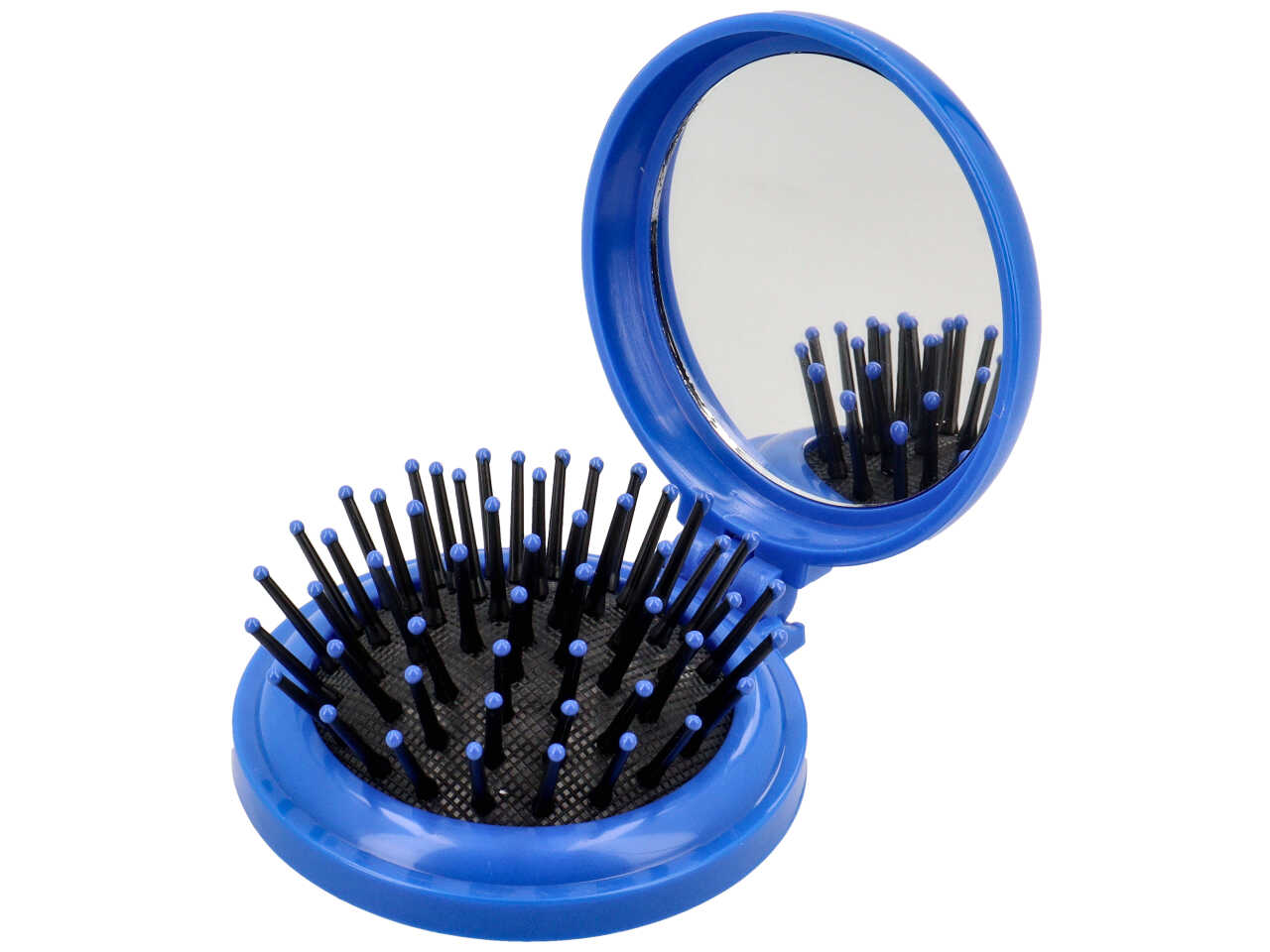 SPAZZOLA CON SPECCHIO BLU SP-2525/B