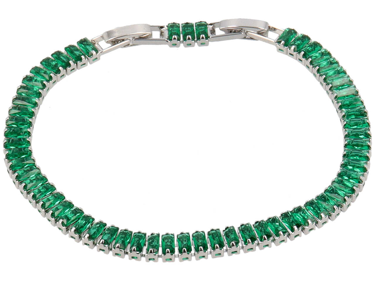 BRACCIALE ZIRC.RETT.VERDI BRA7981