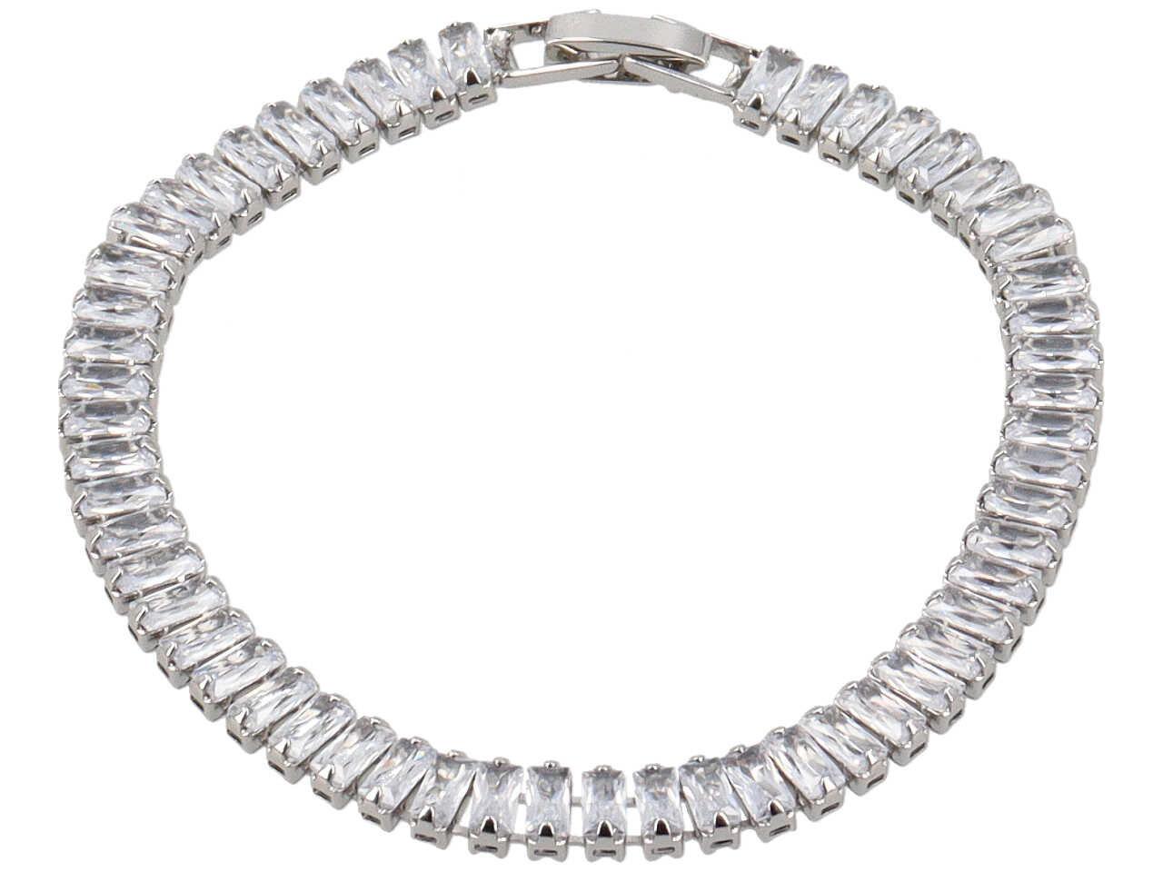 BRACCIALE C/ZIRCONI RETTANGOLI BRA7979