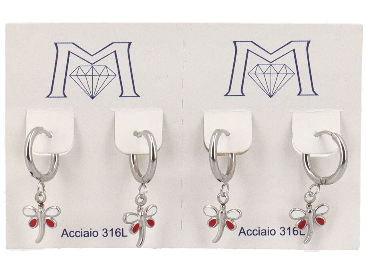 ORECCHINI C/LIBELLULA 2 PAIA ORA4751