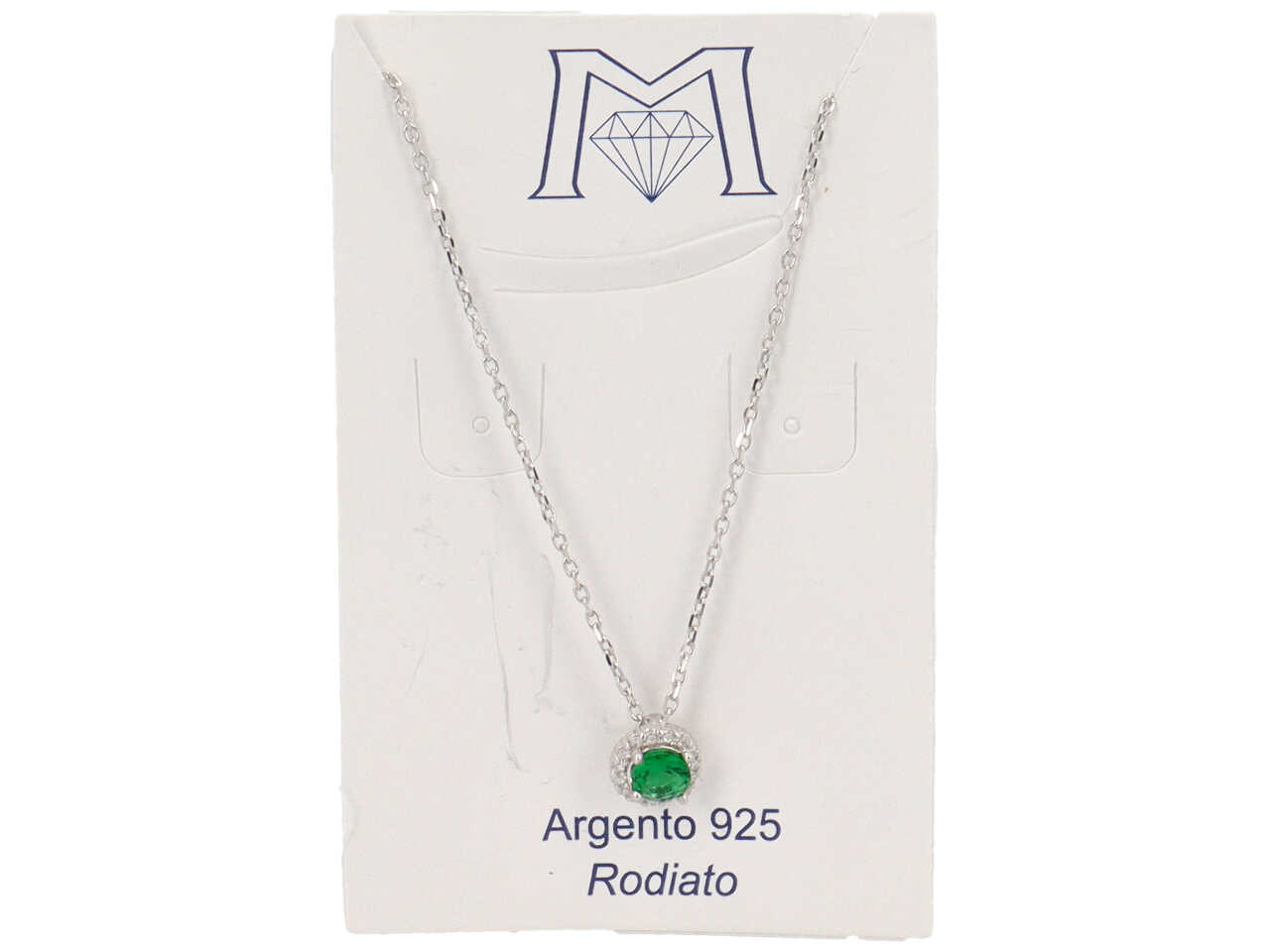 COLLANA PIETRA TONDA VERDE CL5202L COLLANA PIETRA TONDA VERDE CL5202L