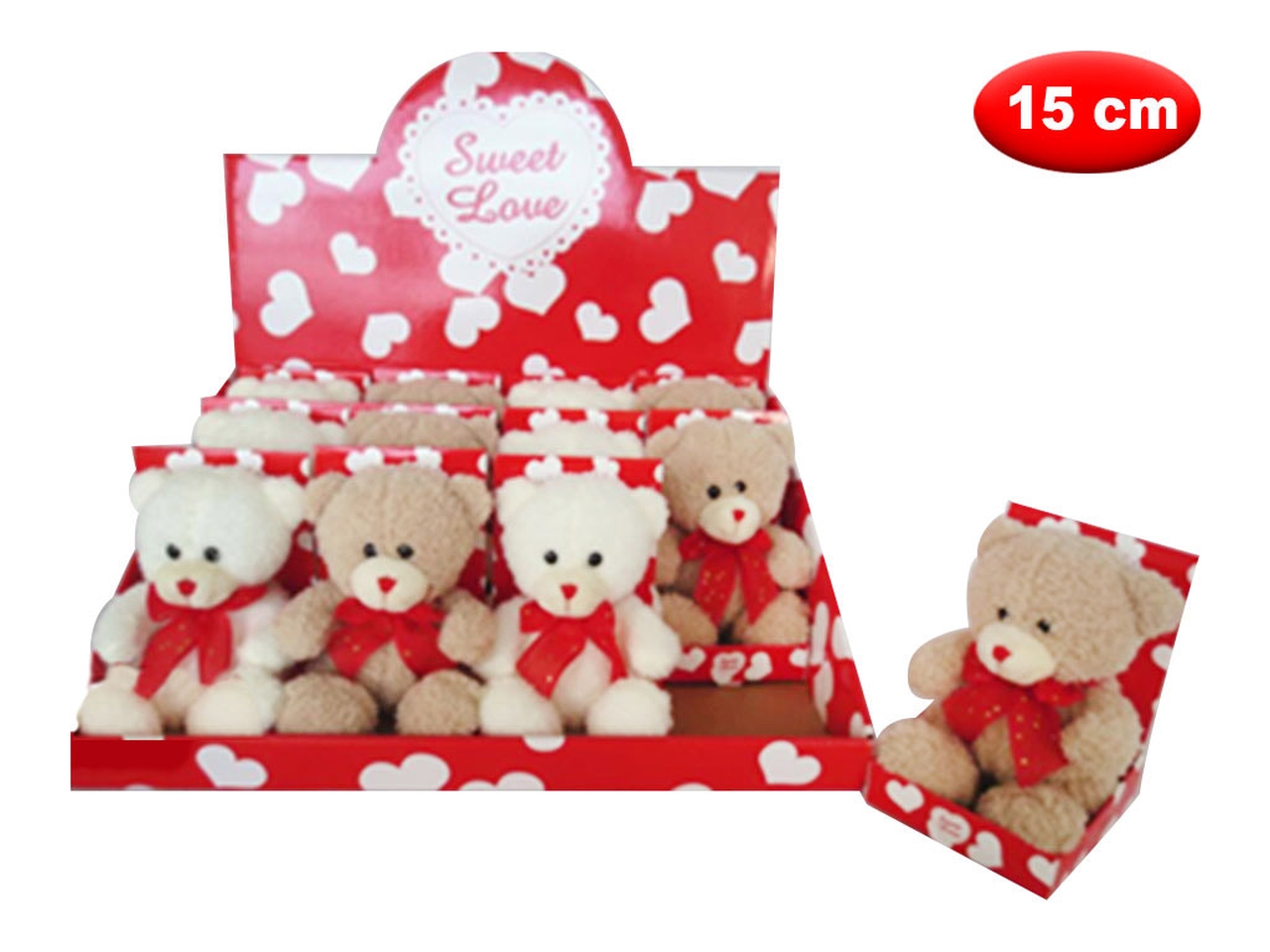 PELUCHE ORSETTO 15CM 21012006