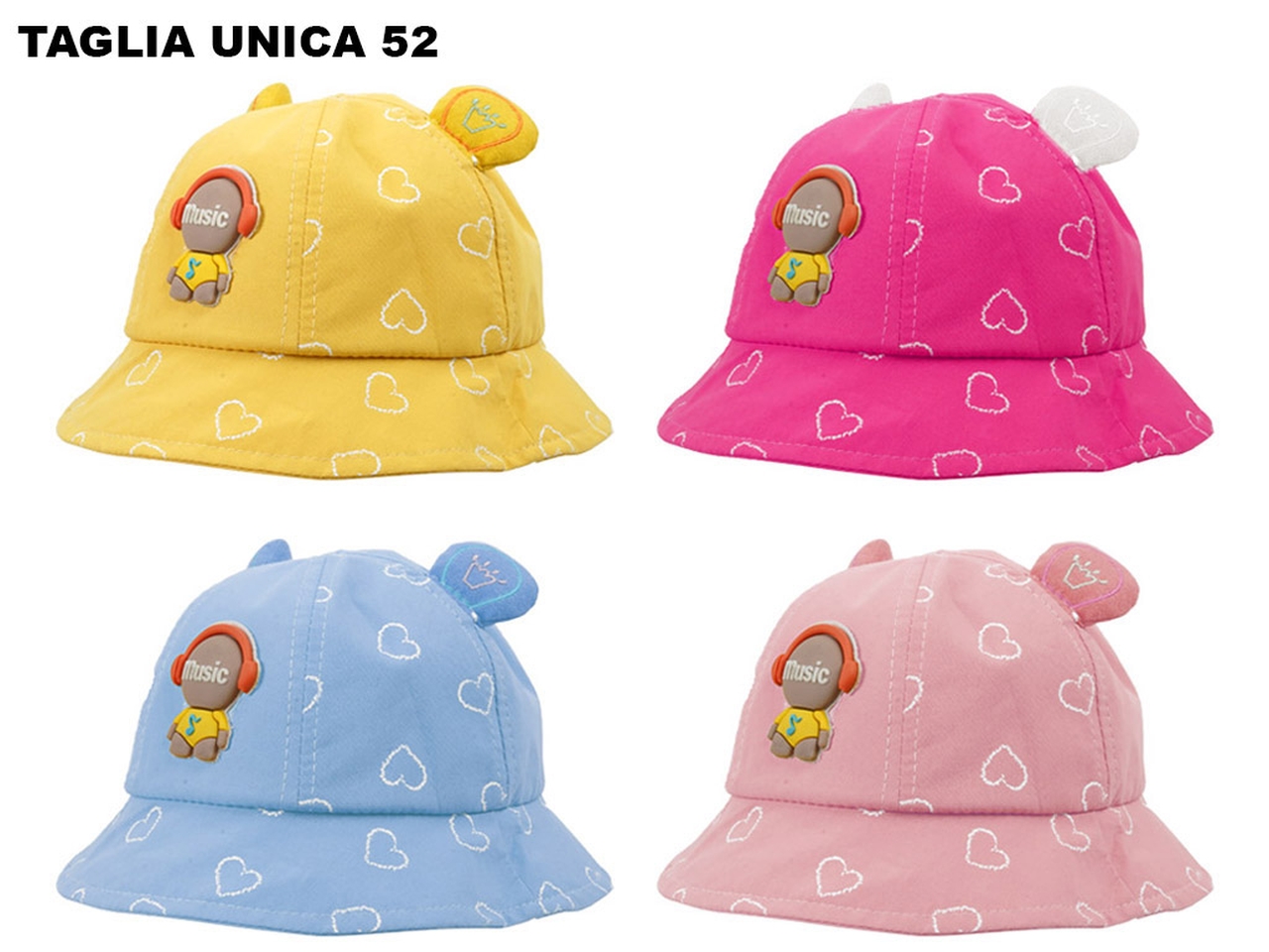 CAPPELLINO PESCAT.4ASS TG52-54 20954420 CAPPELLINO PESCAT.4ASS TG52-54 20954420