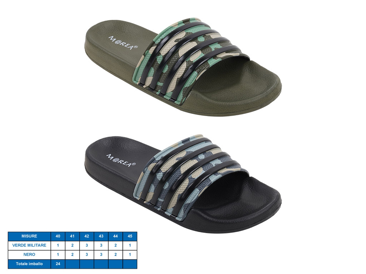 CIABATTA MILITAR MAN TG40-45 21017940 CIABATTA MILITAR MAN TG40-45 21017940