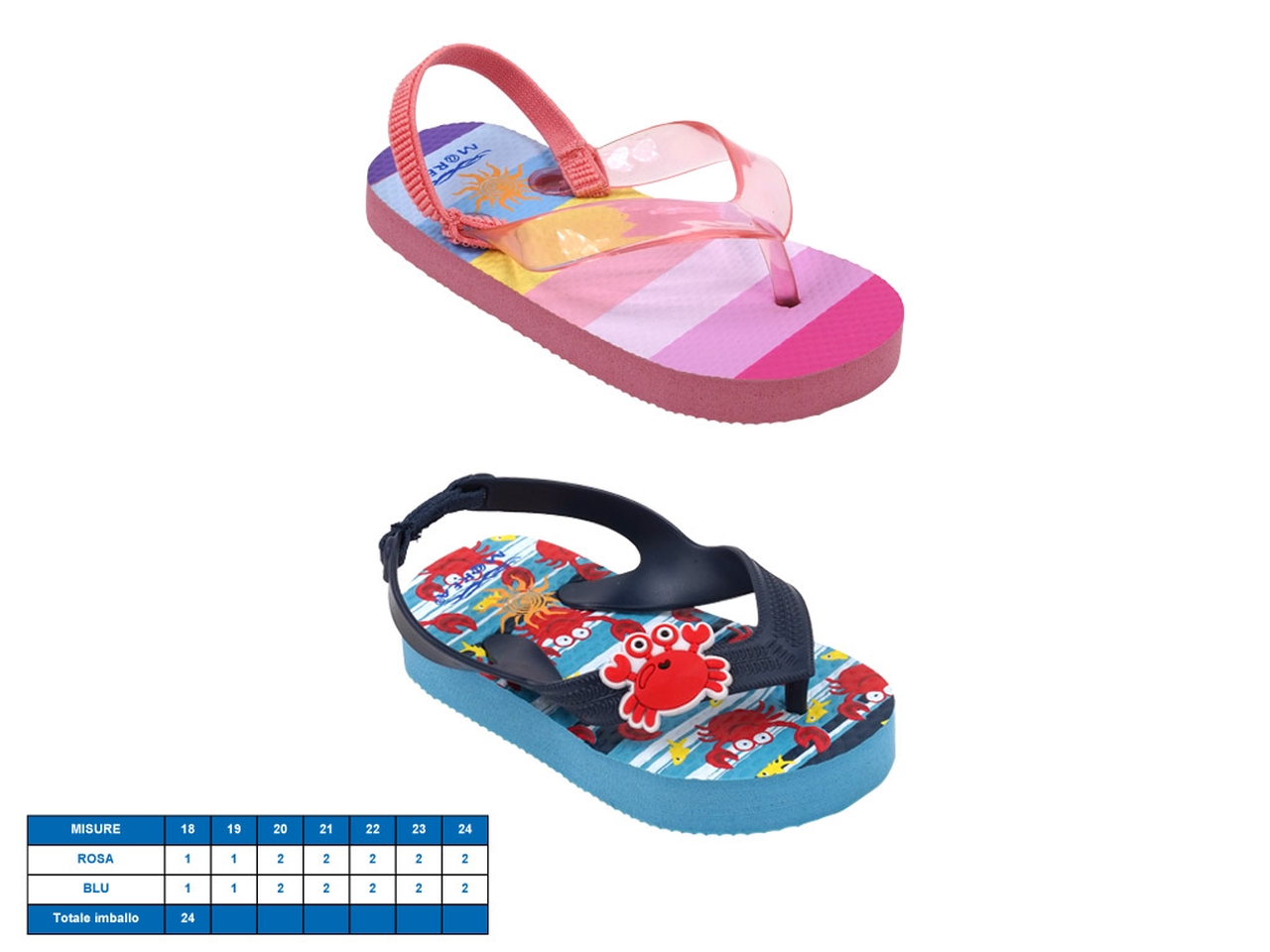 SANDALO KIDS TAGLIA 18-24 21020582 SANDALO KIDS TAGLIA 18-24 21020582