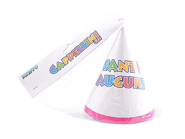 CAPPELLINI TANTI AUGURI 6pz 00384