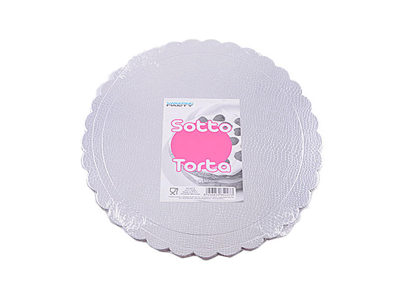 SOTTO TORTA CM.35 ARGENTO  2297