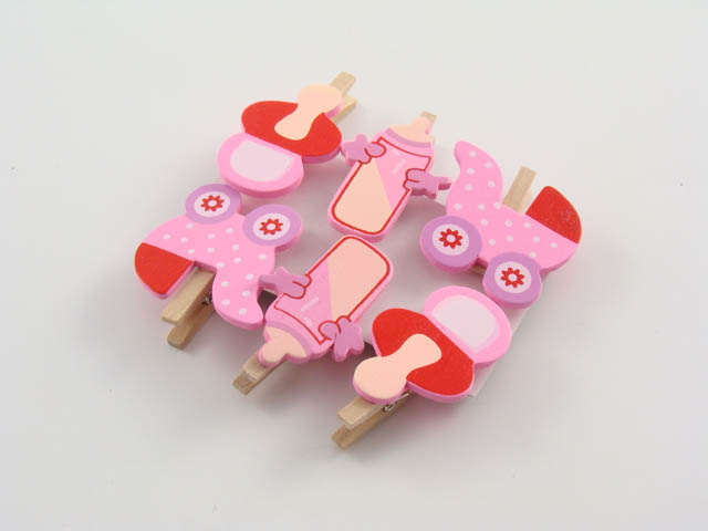 SET 6 MINI MOLLETTE BIMBA CM.4  23096