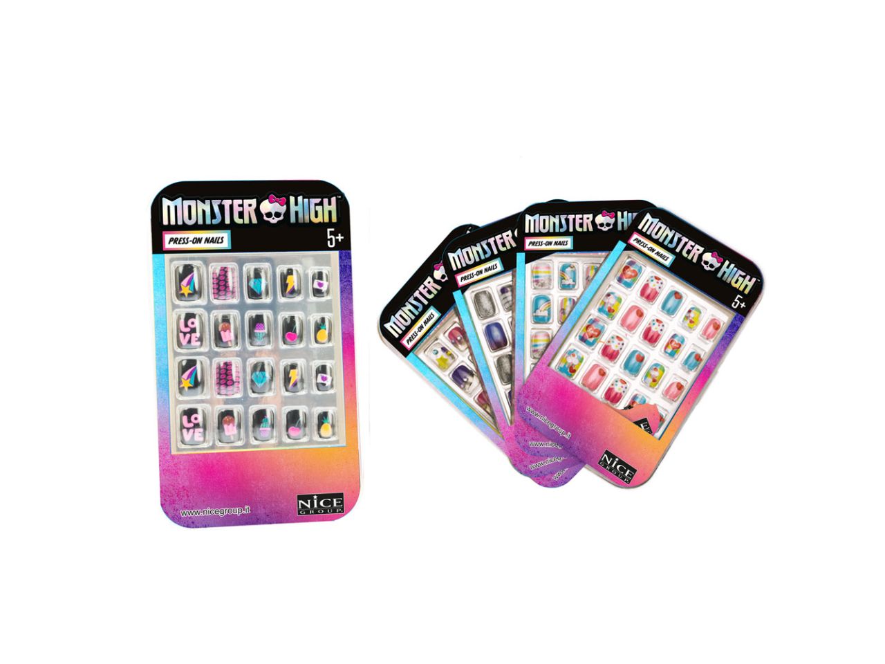 MONSTER HIGH PRESS-ON NAILS 37012 $ MONSTER HIGH PRESS-ON NAILS 37012 $