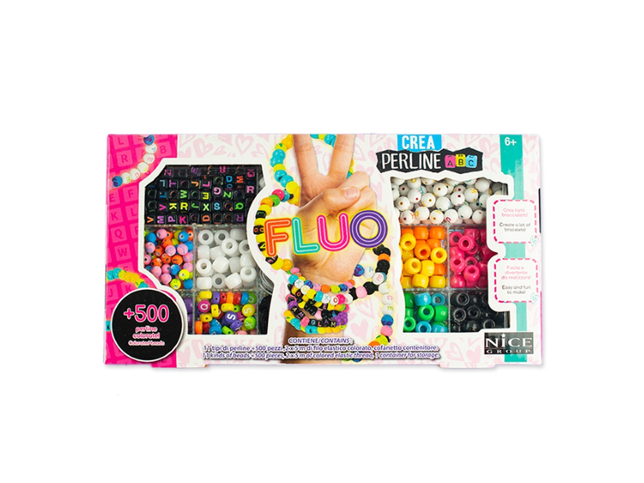 PERLINE ABC 500 FLUO 87003 PERLINE ABC 500 FLUO 87003