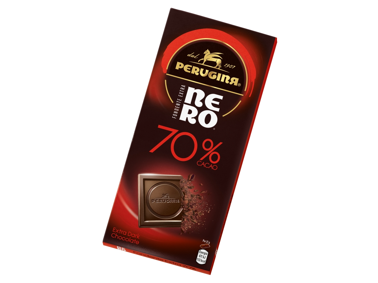 PERUGINA NERO TAV.FONDENTE 70% 85GR 12526725