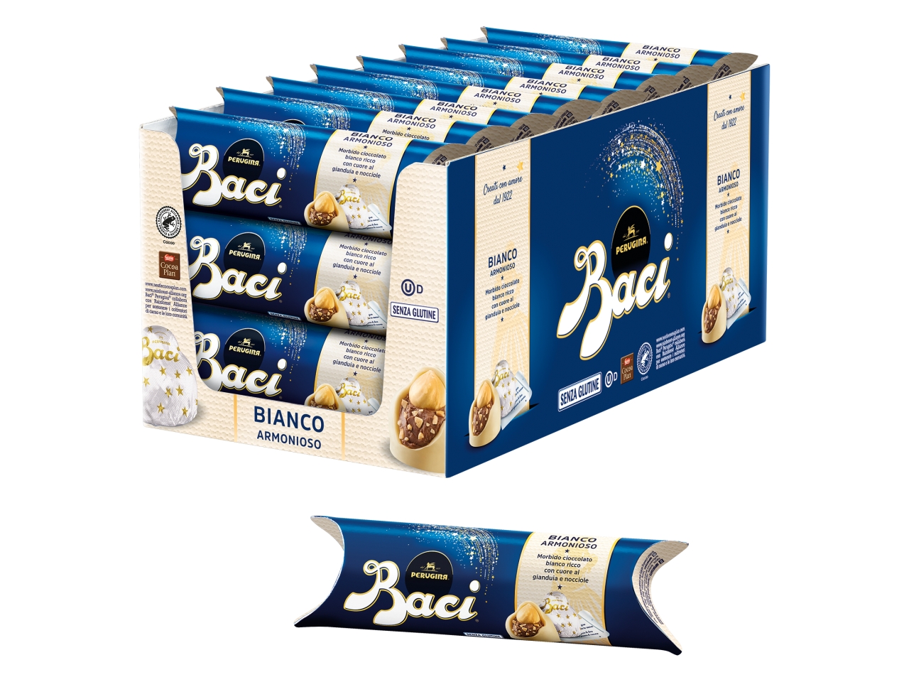 BACI TUBINO BIANCO 3PZ 37,5GR 12439184