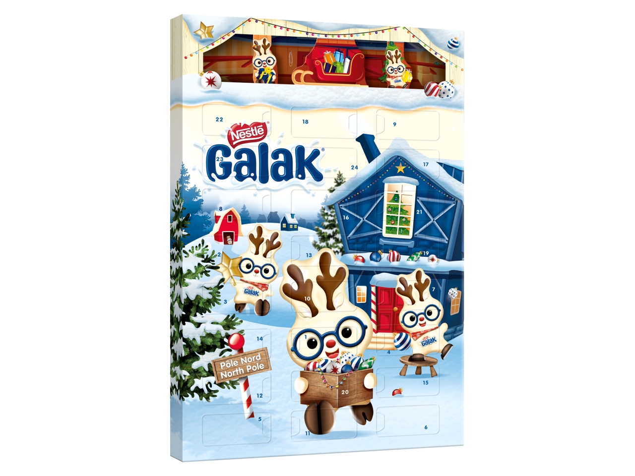 GALAK CALENDARIO AVVENTO 196,8GR 12555865