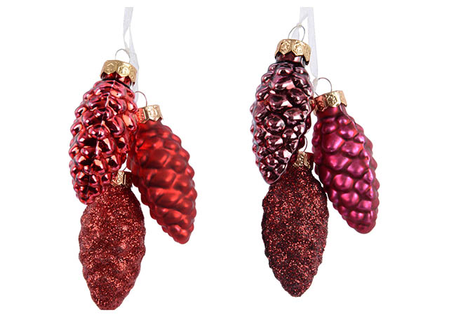APP.VETRO PIGNA 2.5x6cm ROSSA 121175 APP.VETRO PIGNA 2.5x6cm ROSSA 121175