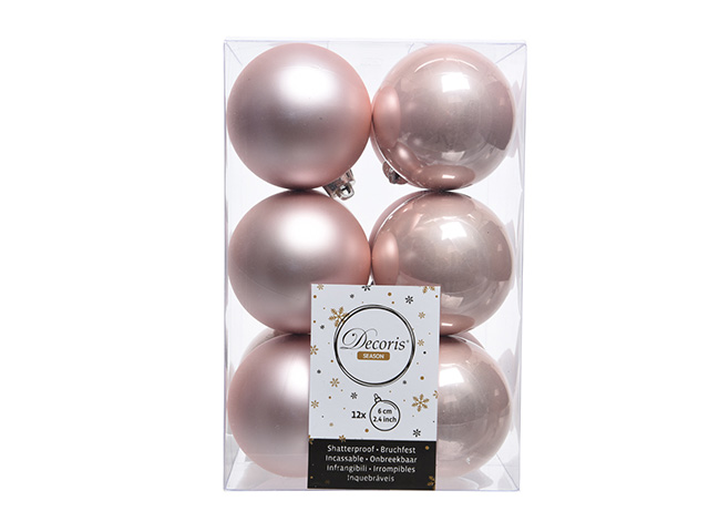 PALLA 6CM 12PZ ROSA CIPRIA LUCIDO/OPACO 021924