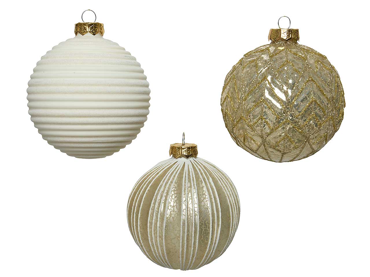 SFERA VETRO 10cm ANTIC.ASS.062551