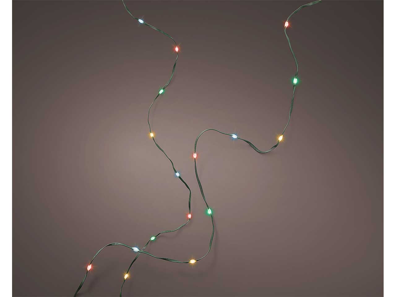 CATENA LUCI F.VERDE 360M.LED M.COLOR 493237 $