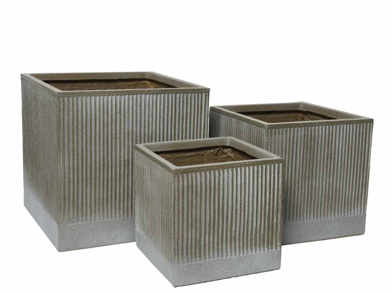 FIORIERA QUADR.DA ESTERNO 3pz TAUPE850858
