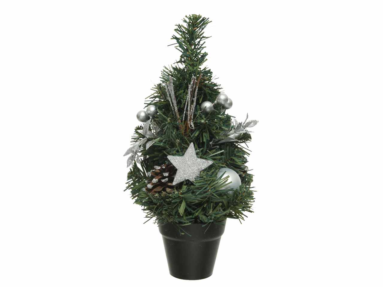 MINI ALBERELLI CON SFERE GLITTER 687286