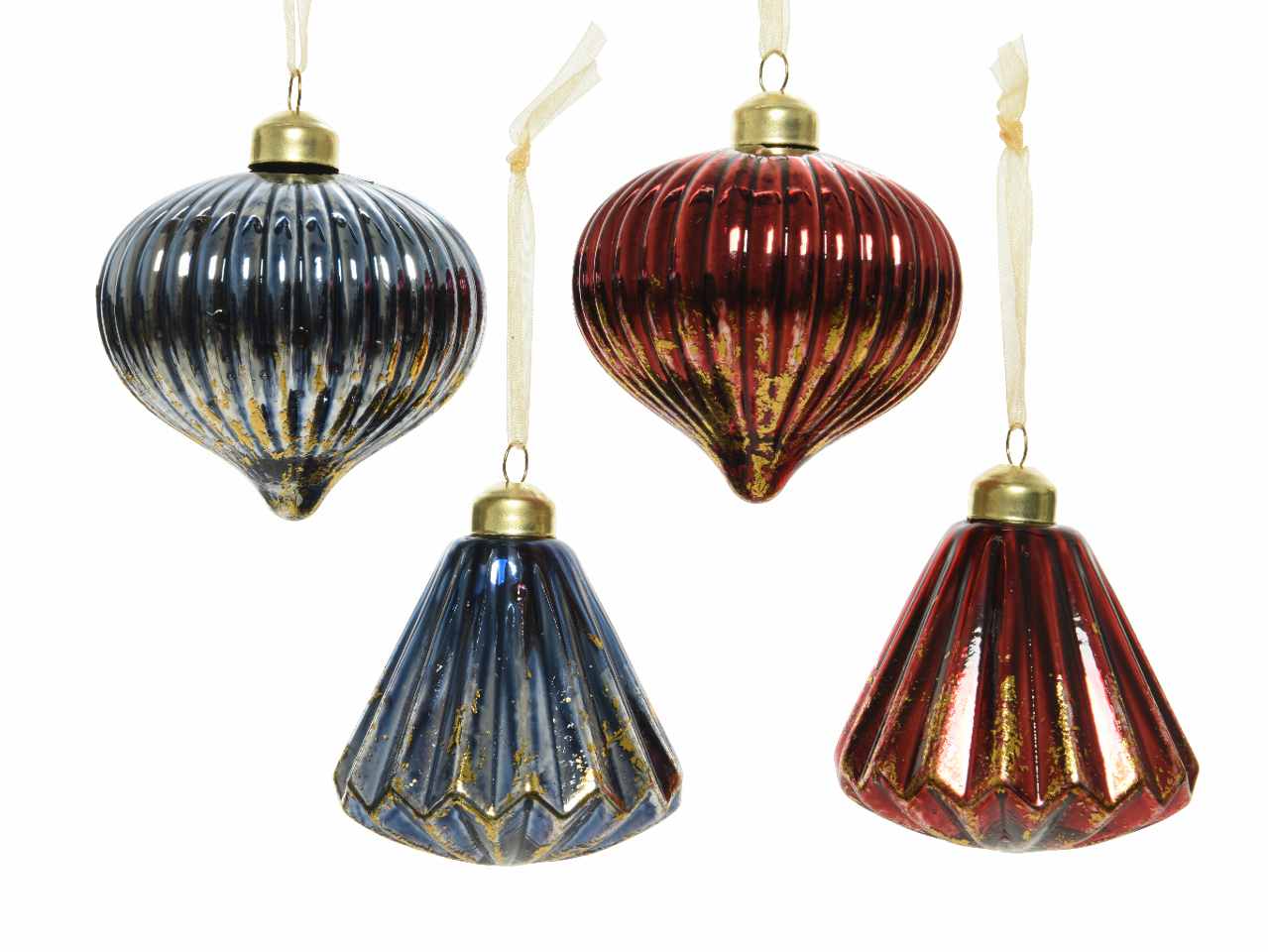 SFERA IN VETRO D.8CM FORME ASSORT 61062