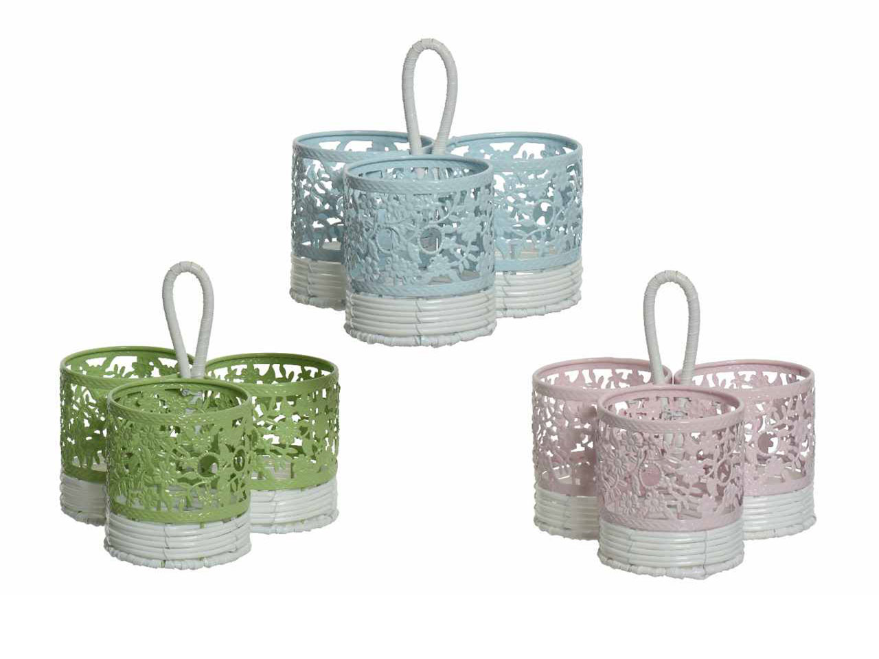 CESTINO IN FERRO ROTONDO CON MOT 805938