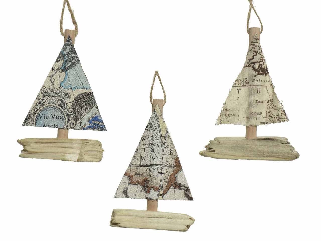 BARCA DECORATIVA CON STAMPA MAPP 806730 BARCA DECORATIVA CON STAMPA MAPP 806730