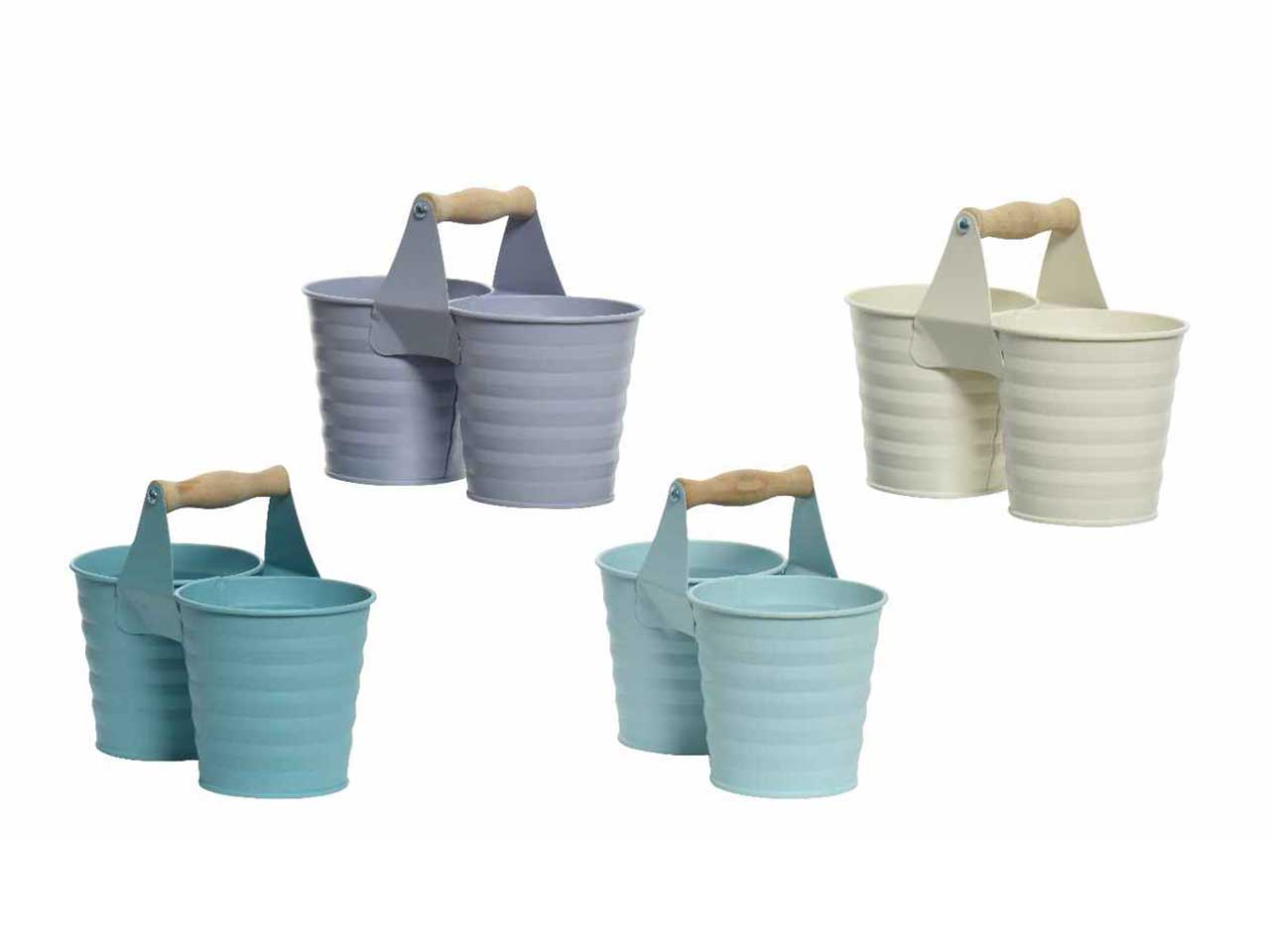 FIORIERA DECORATIVA ZINCATA PER 859359