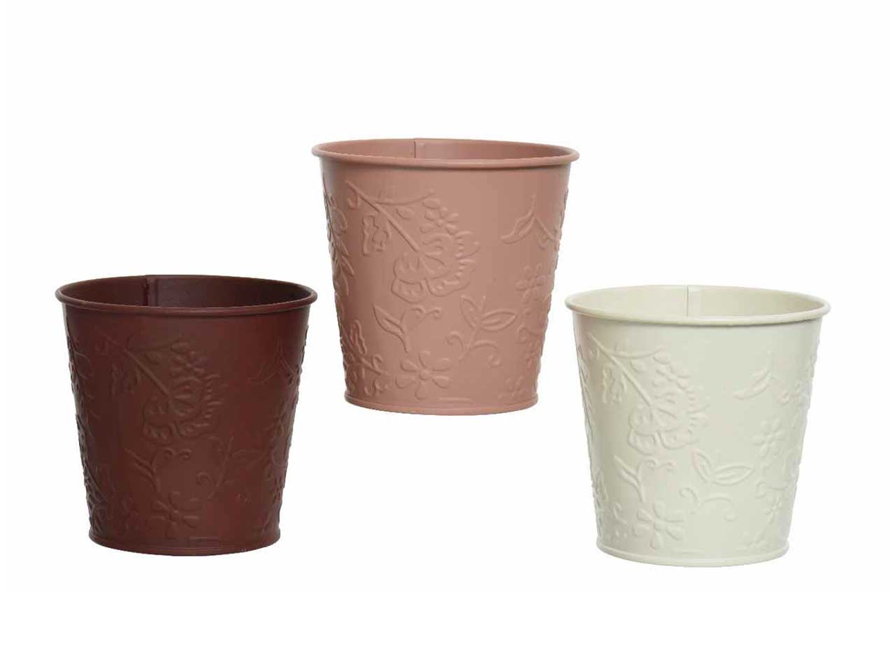 FIORIERA DECORATIVA ZINCATA PER 859382
