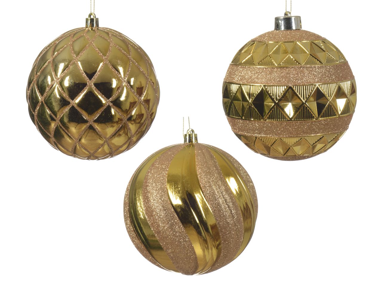 PALLA 12CM ORO LUCIDE ASS. 024511