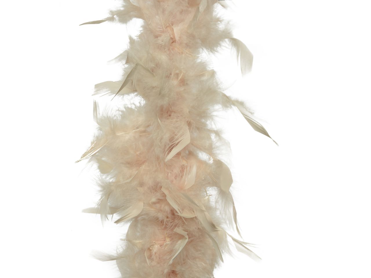 BOA DI PIUME COLORE PERLA MISURA 448734