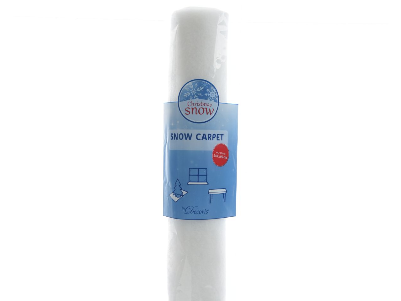TAPPETO DI NEVE 240X90X0,2BIANCO 470270