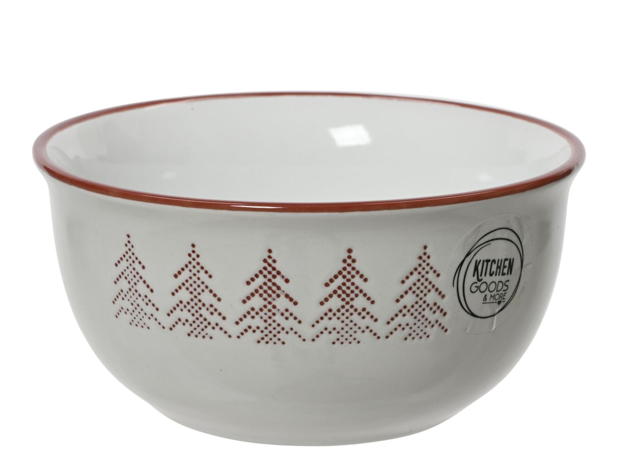 BOWL TONDA IN GRES CON MOTIVO AL 607298