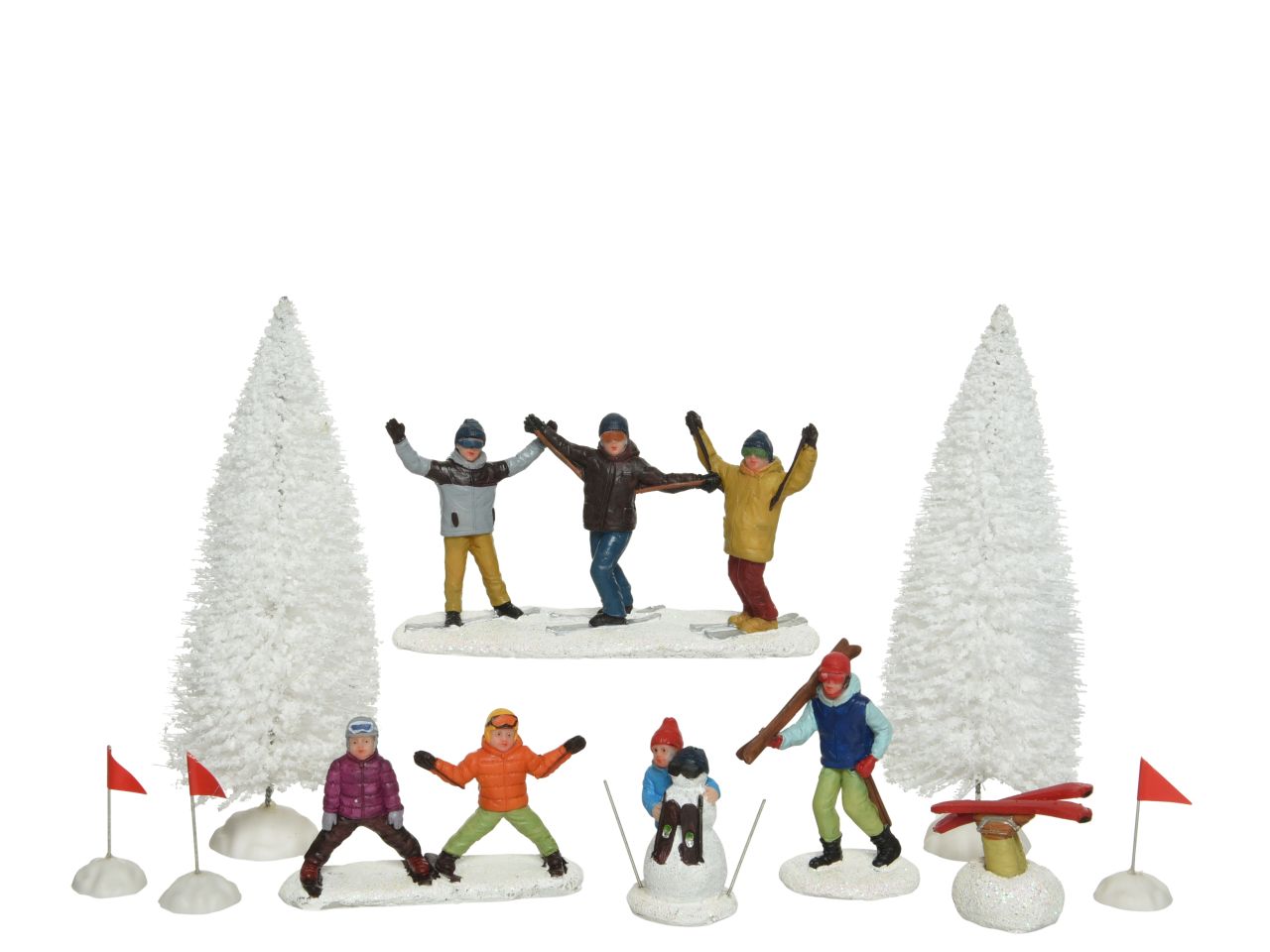 FIGURE SCIATORI IN POLIRESINA CO 485620