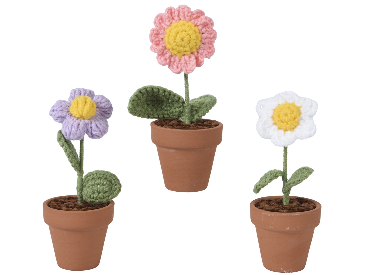 FIORE A MAGLIA H.14XD.5,5CM 804412