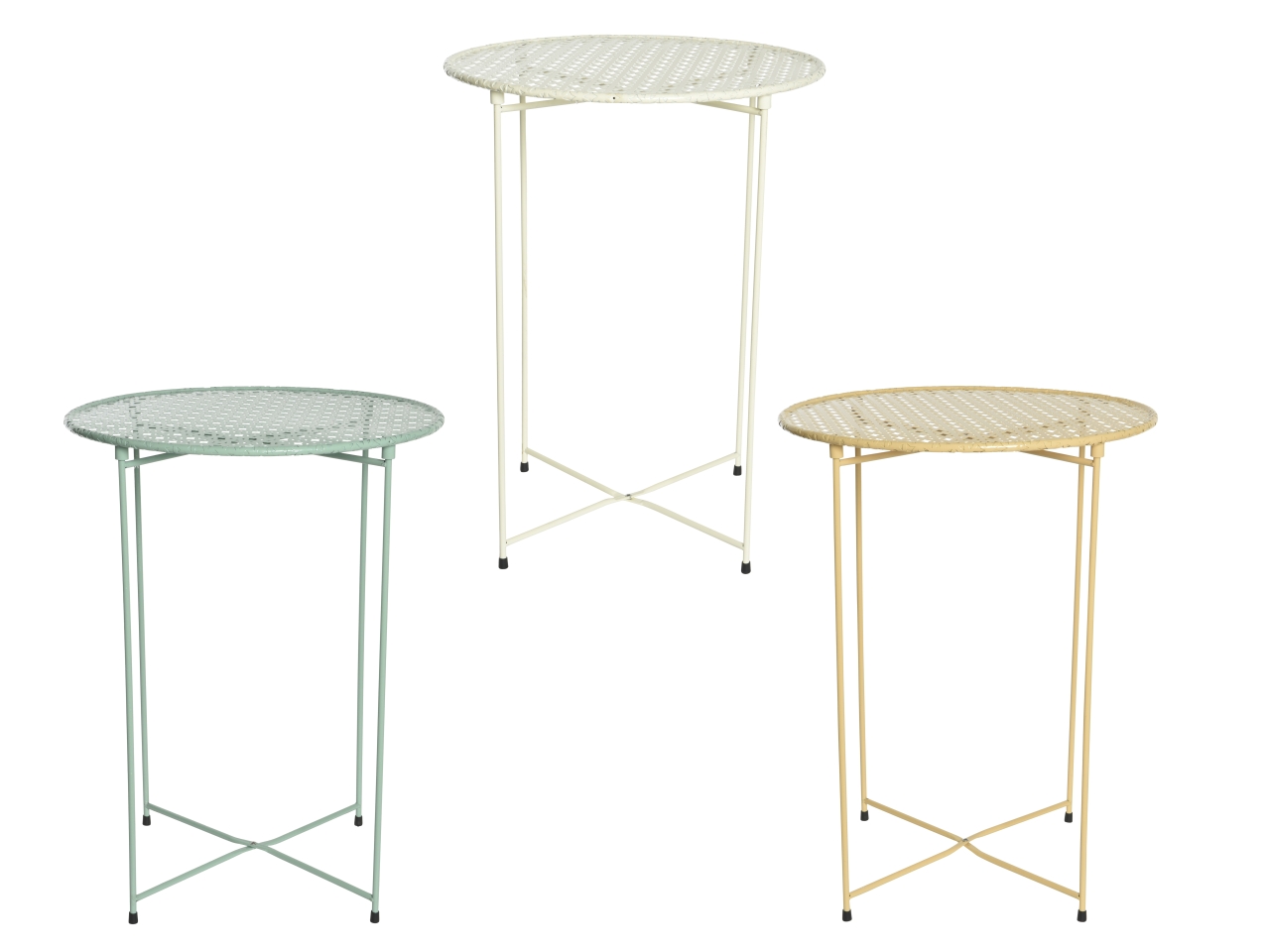 TAVOLINO IN FERRO H.62XD.46,5CM 808321