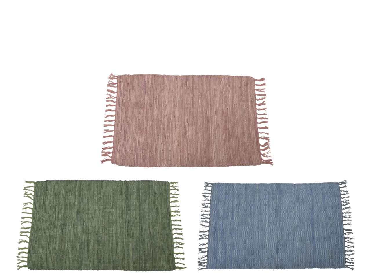 TAPPETO IN COTONE C/FRANGE 60X90 832867 TAPPETO IN COTONE C/FRANGE 60X90 832867