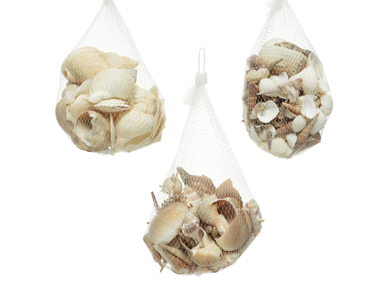 SACCHETTO DI RETE CON CONCHIGLIE 837874