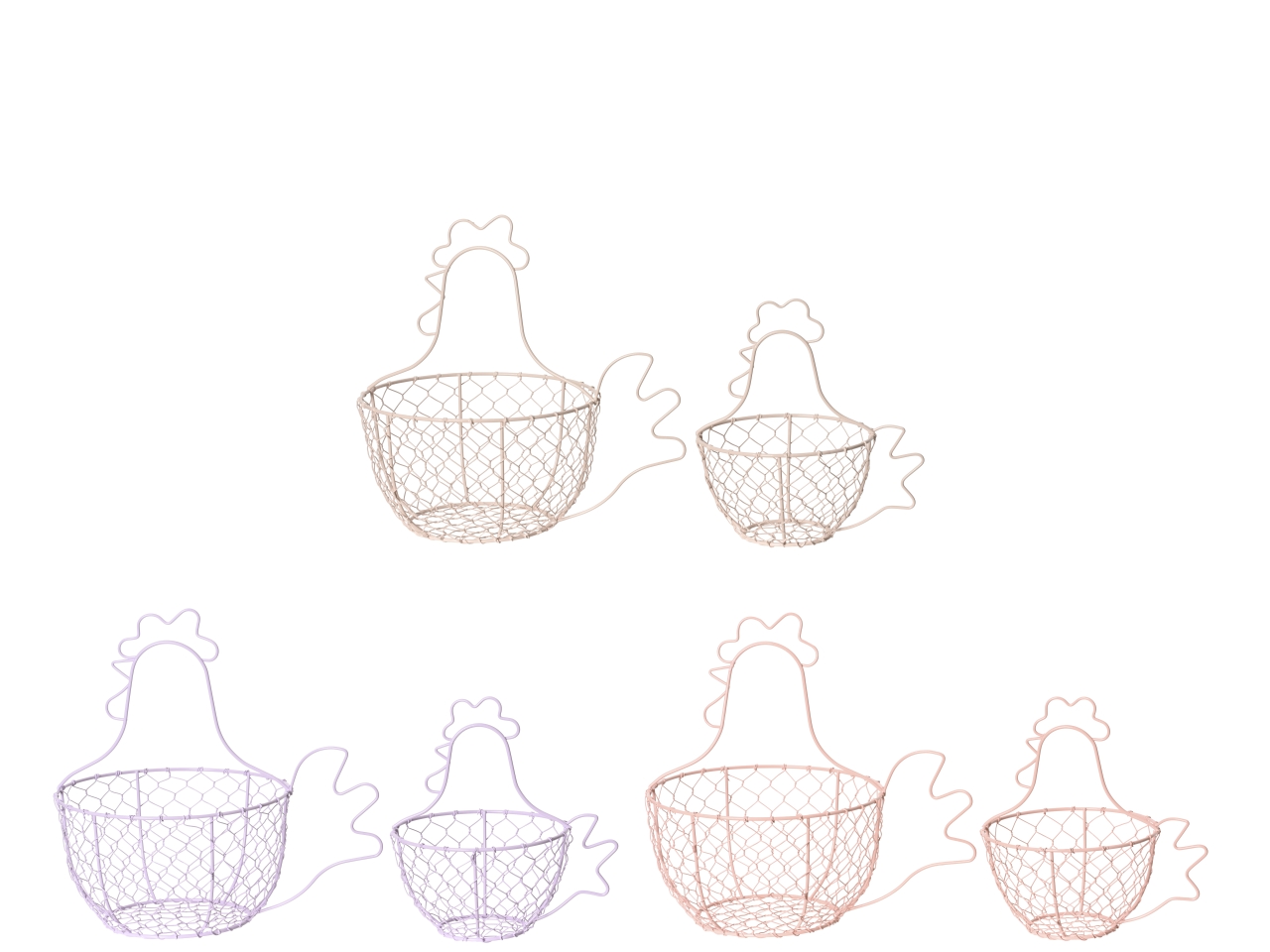 CESTINI 2PZ GALLINA 843375