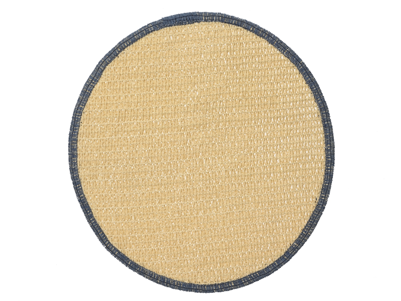 TOVAGLIETTA C/BORDO BLU D.38CM 878427 TOVAGLIETTA C/BORDO BLU D.38CM 878427