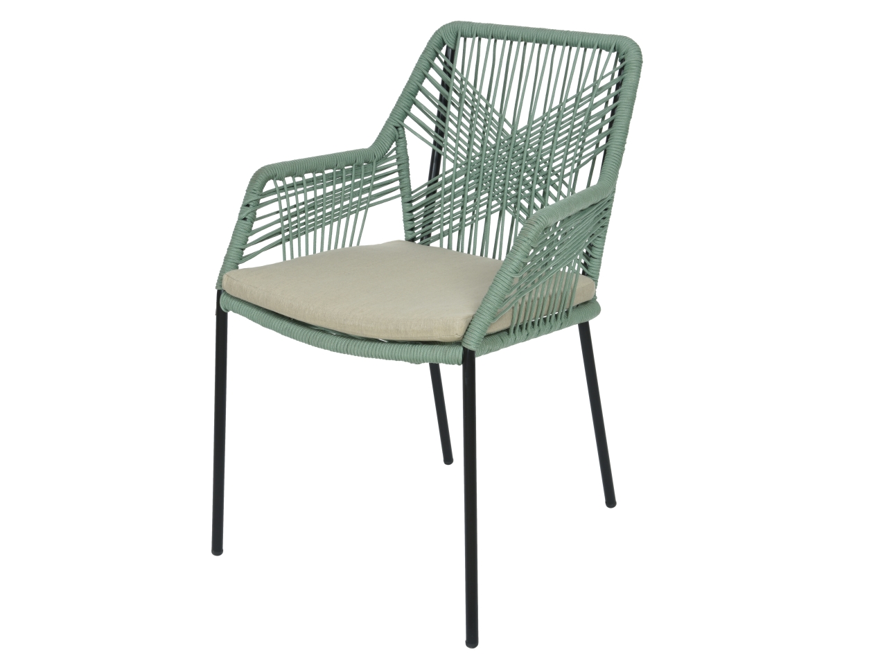 SEDIA SEVILLE MENTA 63X57XH.85CM 840649