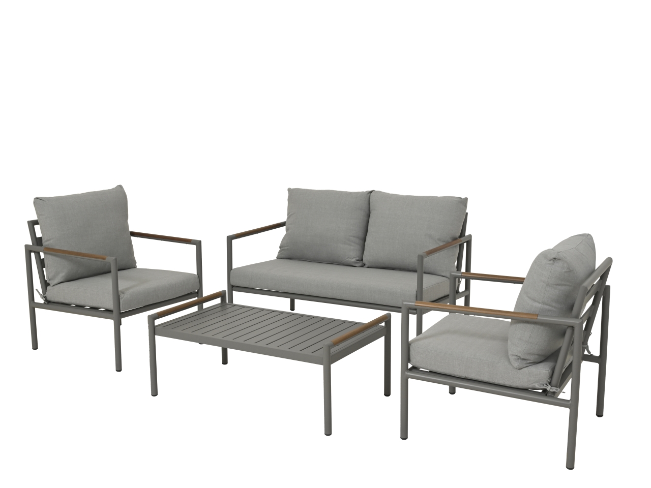 SET GIARDINO ESPERA GRIGIO 4PZ 899293 $