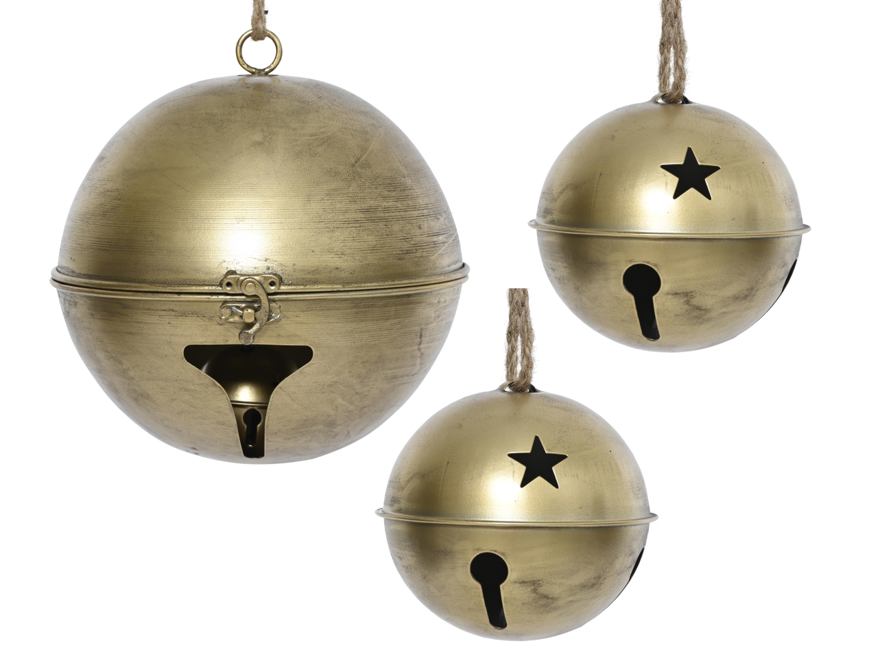 APP. CAMPANELLA 24,5X28CM ORO 389805