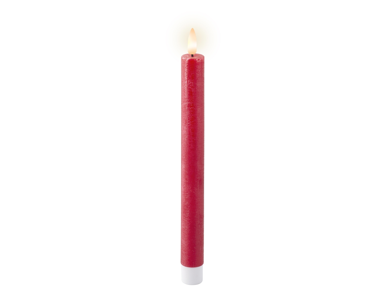 CANDELA LED 2,2X24,5CM ROSSA BAT 487343