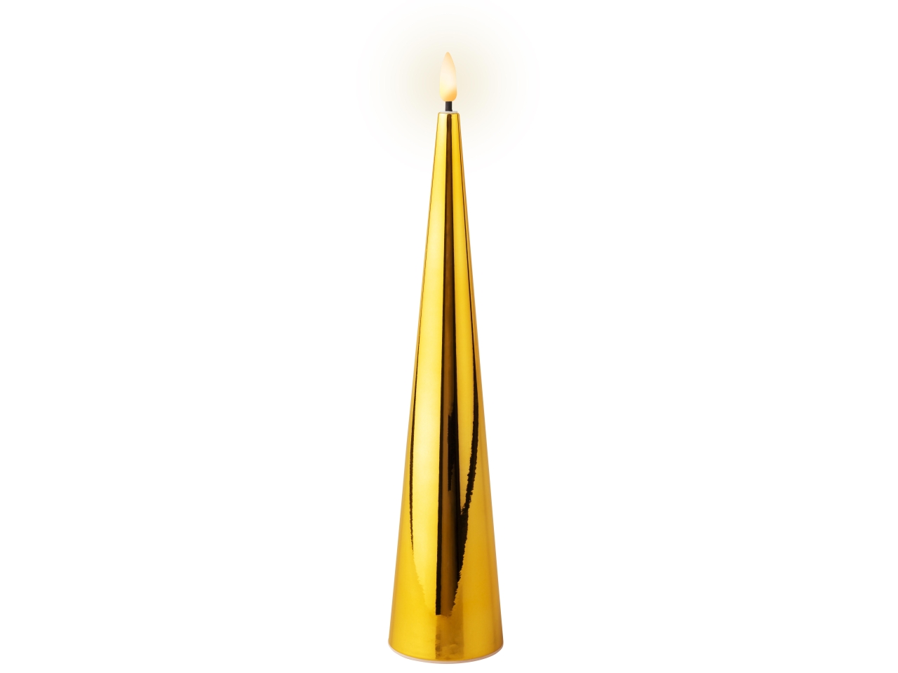 CANDELA LED 5X27,5CM ORO BAT 487393