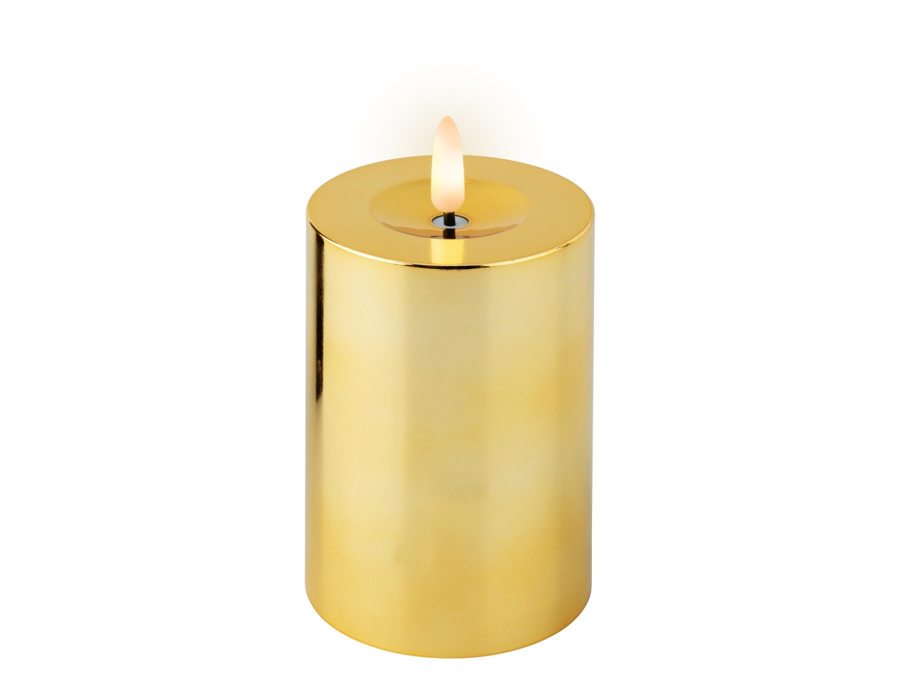 CANDELA LED 7X12,5CM ORO BAT 487388