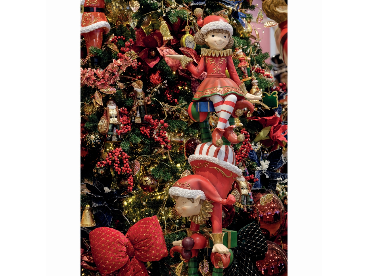 ELFO 33,2X29,8X58CM ROSSO 531299