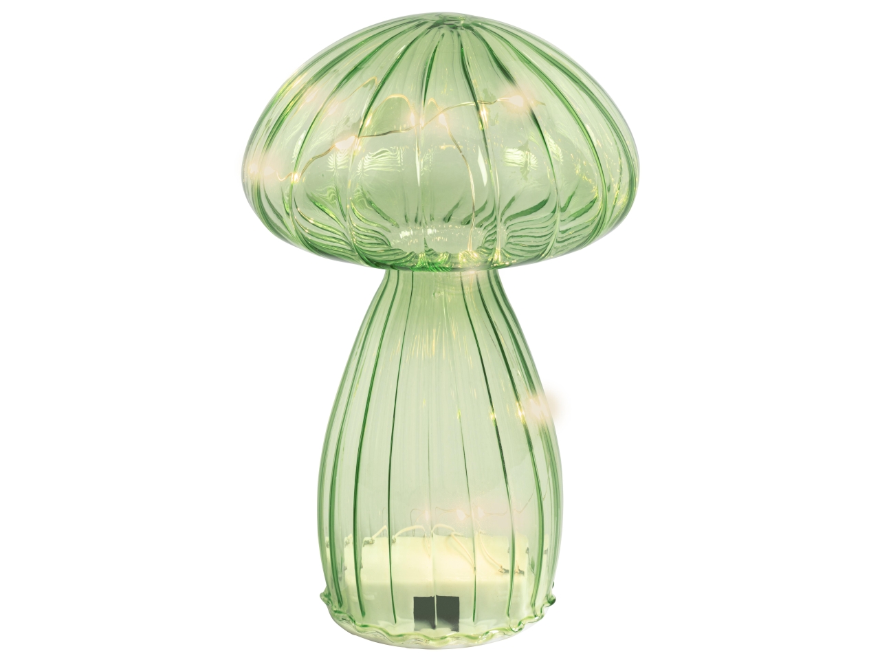 FUNGO VETRO M.LED 11X16,5 VERDE 486957