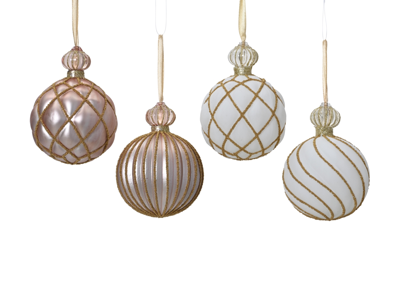 PALLA VETRO 8X10,5CM 4 ASS 070931