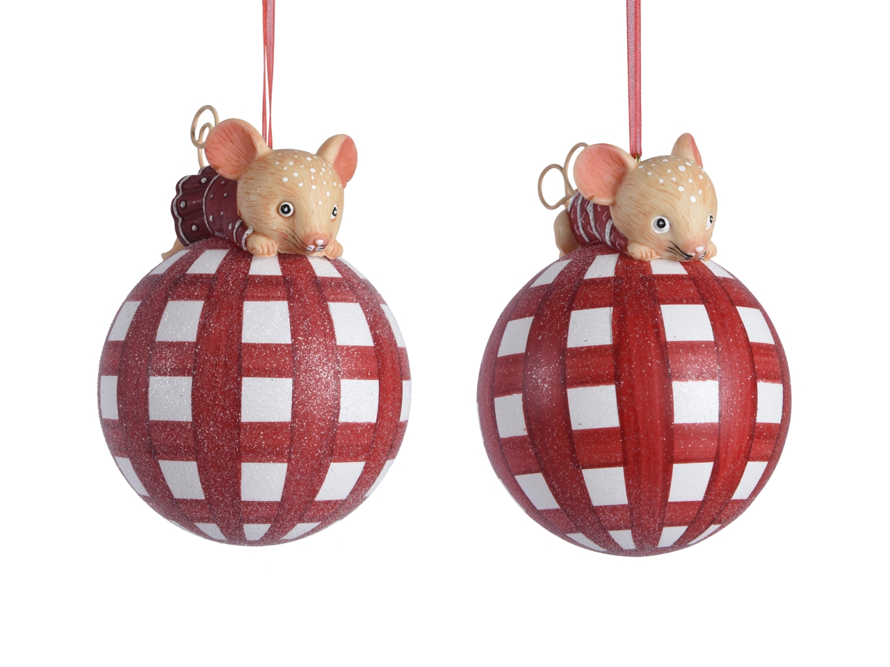 PALLA VETRO 8CM TRASPARENTE 2ASS 062816