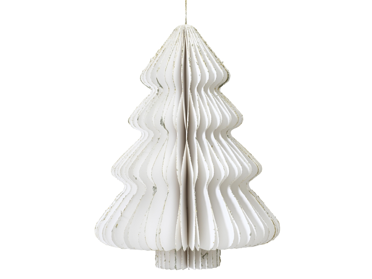 DECORAZIONE ALBERO IN CARTA 30XH.40CM BIANCO709264 DECORAZIONE ALBERO IN CARTA 30XH.40CM BIANCO709264